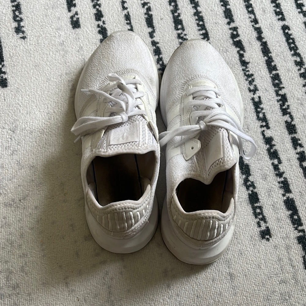 Adidas White Tennis Shoes